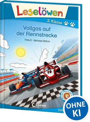 Leselöwen 2. Klasse - Vollgas auf der Rennstrecke