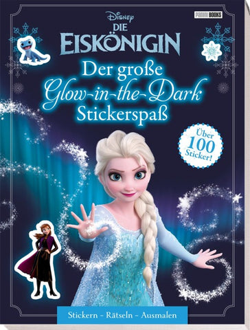 Disney Die Eiskönigin: Der große Glow-in-the-Dark-Stickerspaß: Stickern - Rätseln - Ausmalen