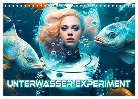 Unterwasser Experiment (Wandkalender 2027 DIN A4 quer), CALVENDO Monatskalender