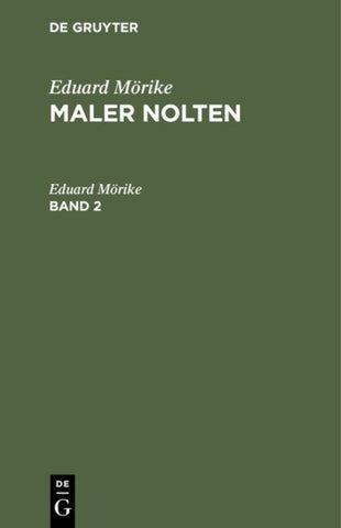 Maler Nolten. Band 2