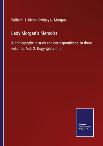 Lady Morgan's Memoirs