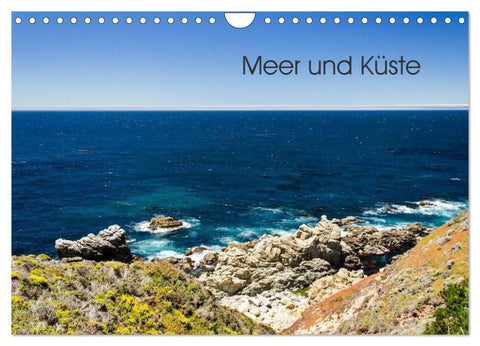 Meer und Küste (Wandkalender 2027 DIN A4 quer), CALVENDO Monatskalender