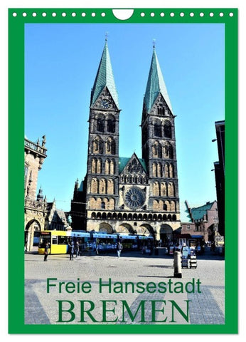 Freie Hansestadt BREMEN (Wandkalender 2027 DIN A4 hoch), CALVENDO Monatskalender