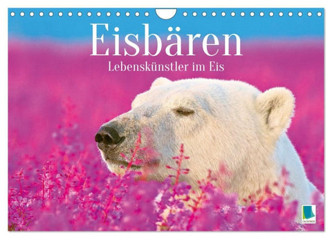Eisbären: Lebenskünstler im Eis (Wandkalender 2027 DIN A4 quer), CALVENDO Monatskalender