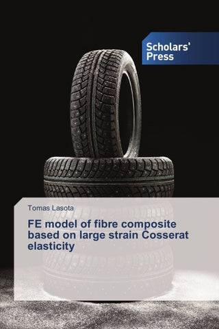 FE model of fibre composite based on large strain Cosserat elasticity