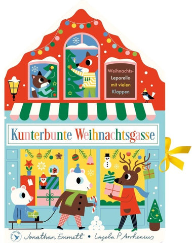 Kunterbunte Weihnachtsgasse