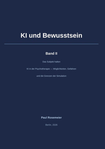 KI und Bewusstsein