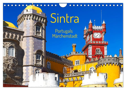 Sintra - Portugals Märchenstadt (Wandkalender 2027 DIN A4 quer), CALVENDO Monatskalender