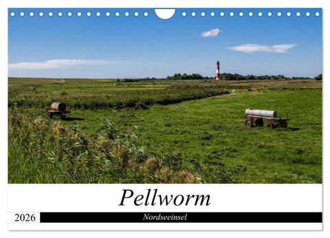 Nordseeinsel Pellworm 2026 (Wandkalender 2026 DIN A4 quer), CALVENDO Monatskalender