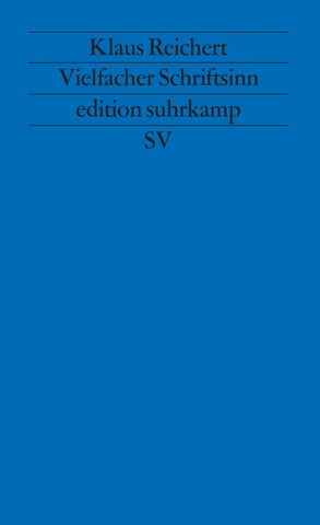 Vielfacher Schriftsinn