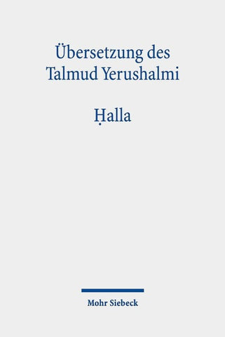 Übersetzung des Talmud Yerushalmi