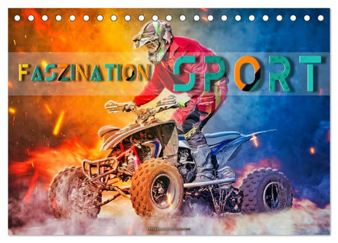 Faszination Sport (Tischkalender 2027 DIN A5 quer), CALVENDO Monatskalender