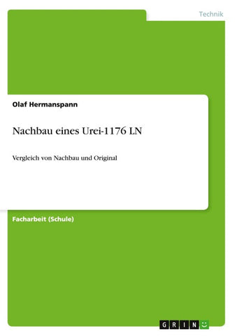 Nachbau eines Urei-1176 LN