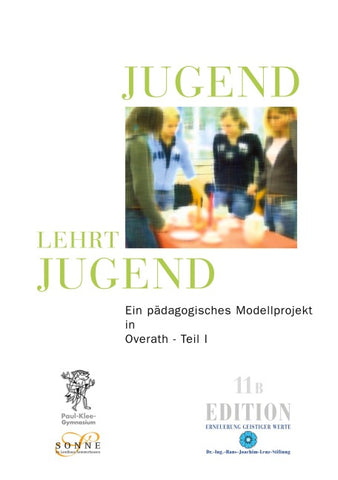 Jugend lehrt Jugend Band, Bd. 11B