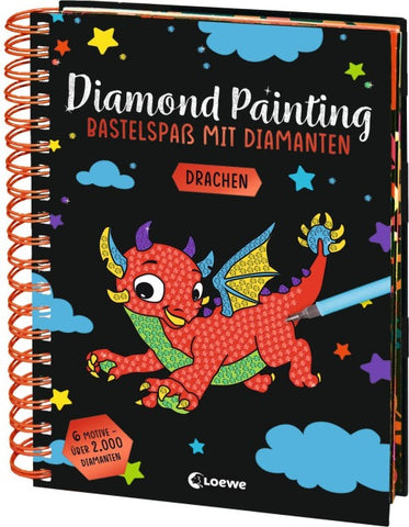 Diamond Painting - Bastelspaß mit Diamanten - Drachen