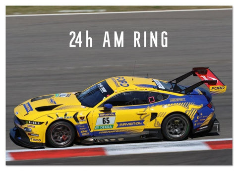 24h am Ring (Tischkalender 2026 DIN A5 quer), CALVENDO Monatskalender