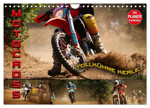 Motocross - tollkühne Kerle (Wandkalender 2027 DIN A4 quer), CALVENDO Monatskalender