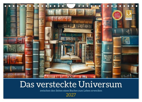 Das versteckte Universum (Wandkalender 2027 DIN A4 quer), CALVENDO Monatskalender