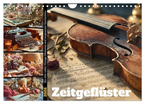 Zeitgeflüster (Wandkalender 2026 DIN A4 quer), CALVENDO Monatskalender