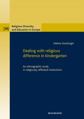 Dealing with religious difference in kindergarten
