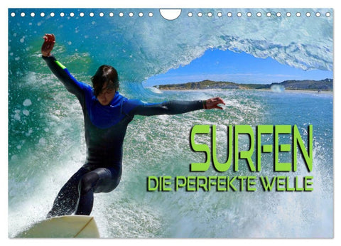 Surfen - die perfekte Welle (Wandkalender 2026 DIN A4 quer), CALVENDO Monatskalender