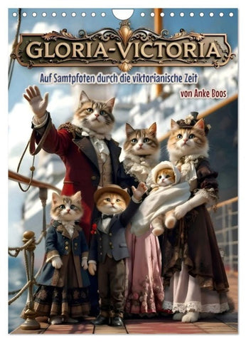 Gloria Victoria (Wandkalender 2026 DIN A4 hoch), CALVENDO Monatskalender