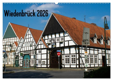 Wiedenbrück 2026 (Wandkalender 2026 DIN A2 quer), CALVENDO Monatskalender