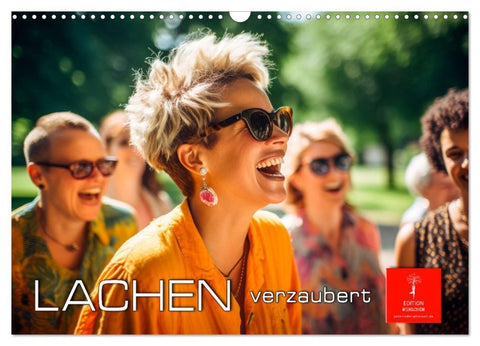 Lachen verzaubert (Wandkalender 2026 DIN A3 quer), CALVENDO Monatskalender