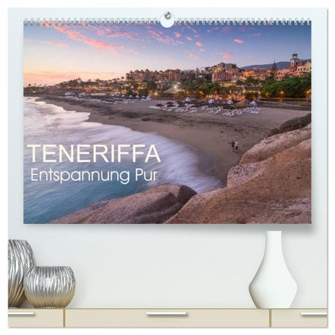 Teneriffa Entspannung Pur (hochwertiger Premium Wandkalender 2027 DIN A2 quer), Kunstdruck in Hochglanz