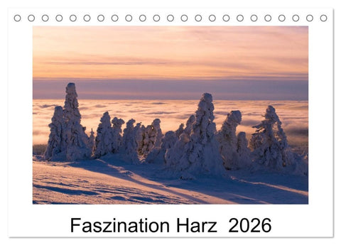 Faszination Harz 2026 (Tischkalender 2026 DIN A5 quer), CALVENDO Monatskalender