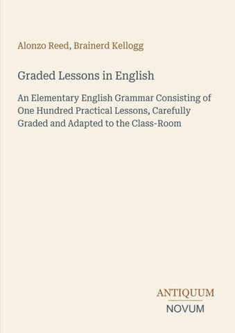 Graded Lessons in English
