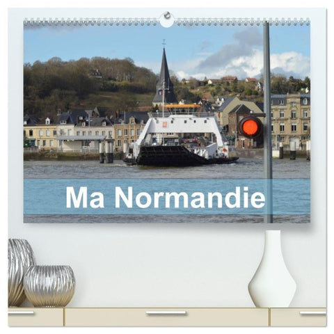 MA NORMANDIE (Calendrier mural haut de gamme 2027 DIN A2 vertical), CALVENDO calendrier mensuel