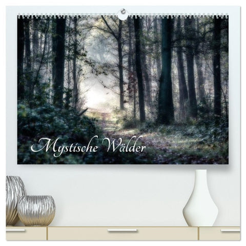Mystische Wälder (hochwertiger Premium Wandkalender 2026 DIN A2 quer), Kunstdruck in Hochglanz