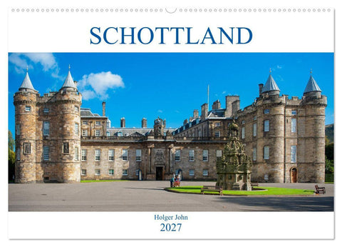 Blickpunkte SCHOTTLAND (Wandkalender 2027 DIN A2 quer), CALVENDO Monatskalender