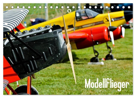 Modellflieger / CH-Version (Tischkalender 2027 DIN A5 quer), CALVENDO Monatskalender