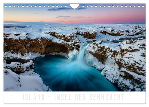 Island - Insel der Sehnsucht (Wandkalender 2027 DIN A4 quer), CALVENDO Monatskalender