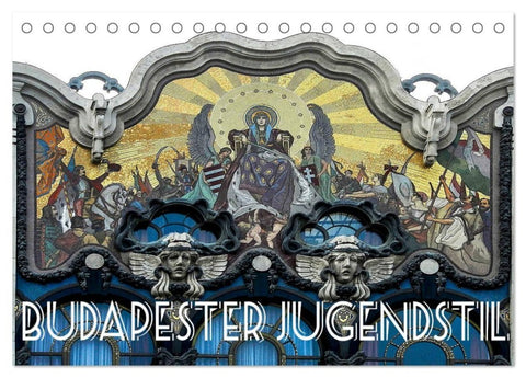 Budapester Jugendstil (Tischkalender 2027 DIN A5 quer), CALVENDO Monatskalender