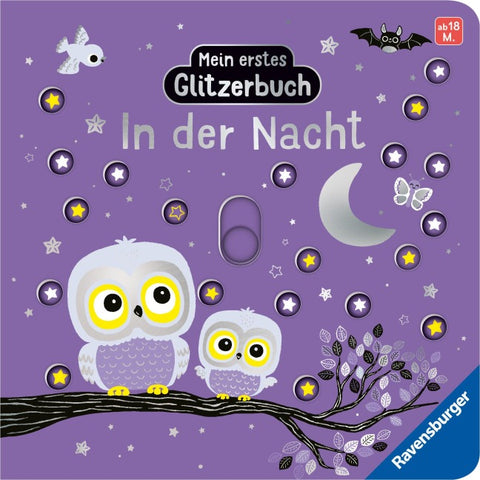 Mein erstes Glitzerbuch - In der Nacht