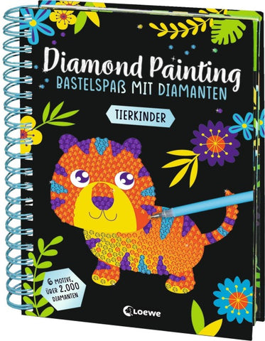 Diamond Painting - Bastelspaß mit Diamanten - Tierkinder