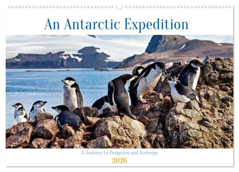 An Antarctic Expedition (Wall Calendar 2026 DIN A2 landscape), CALVENDO 12 Month Wall Calendar