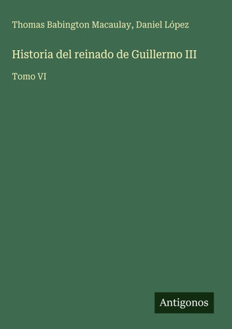 Historia del reinado de Guillermo III
