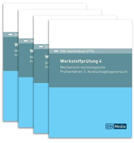 Paket DIN-Taschenbuch 317/1 bis 317/4