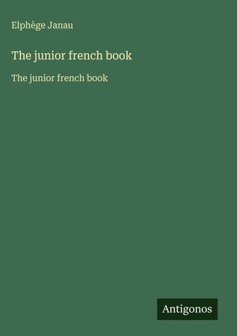 The junior french book
