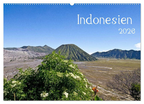 Indonesien (Wandkalender 2026 DIN A2 quer), CALVENDO Monatskalender