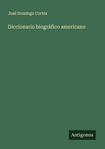 Diccionario biográfico americano