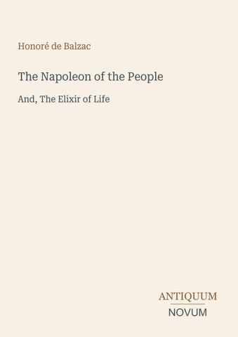 The Napoleon of the People
