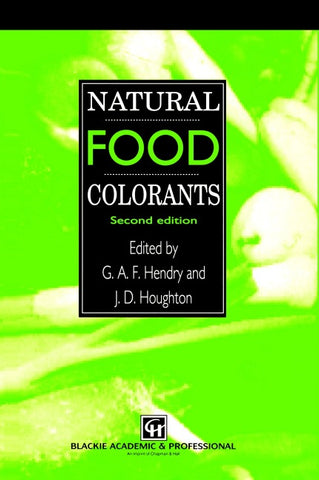 Natural Food Colorants