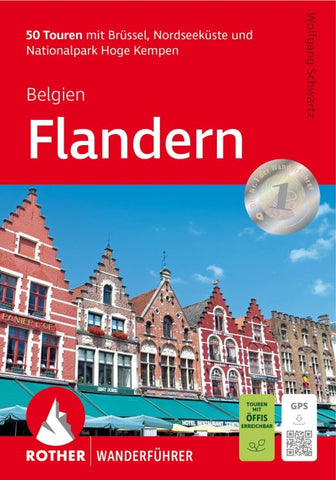 ROTHER Wanderführer Belgien: Flandern