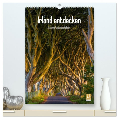 Irland entdecken (hochwertiger Premium Wandkalender 2027 DIN A2 hoch), Kunstdruck in Hochglanz