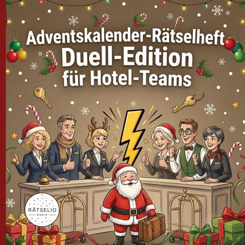 Adventskalender-Rätselheft